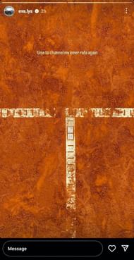 via Eva Lys INSTAGRAM story.