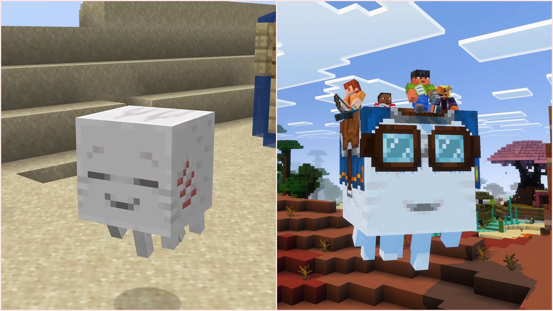 Mojang announced two new ghast variants for Minecraft