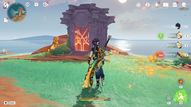 Genshin Impact Atocpan Shrine of Depths locations (version 5.5)