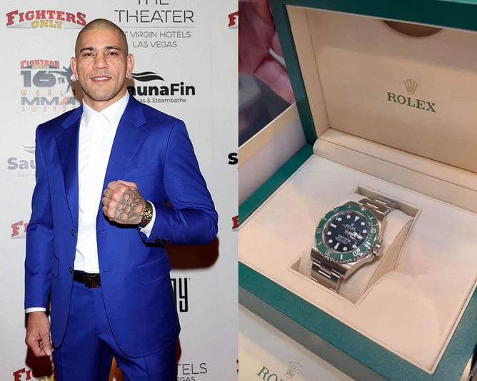 Former UFC Champion Alex Pereira adds $14,000+ worth Rolex to his collection