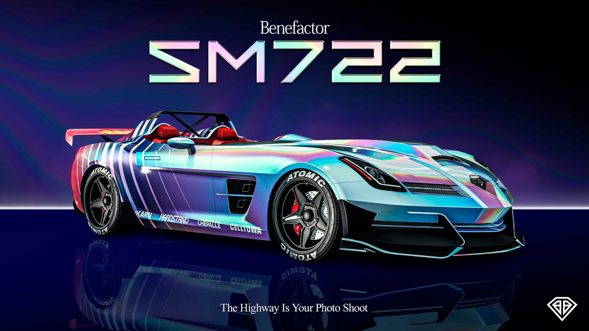 A picture of Benefactor SM722 featured in GTA Online this week (Image via Rockstar Games)