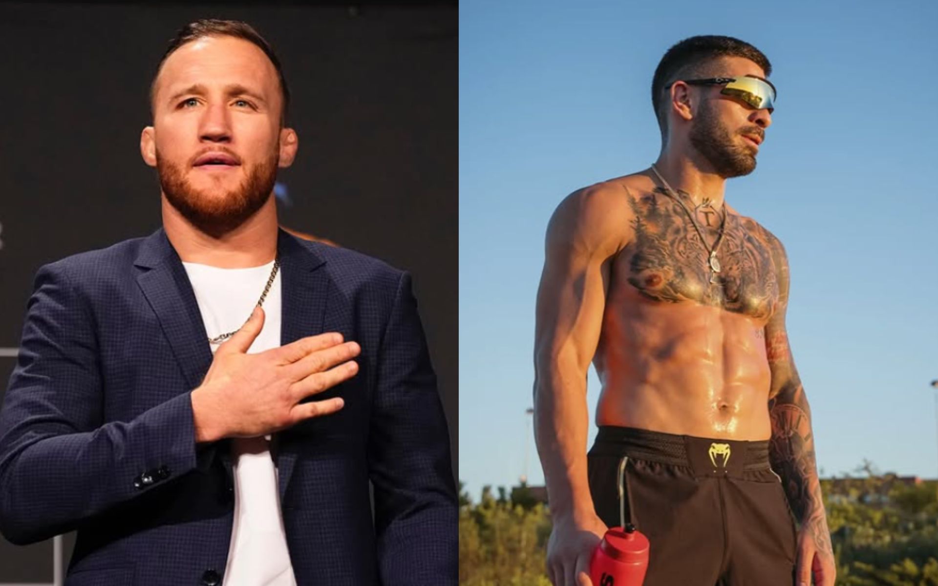 Justin Gaethje could leapfrog Ilia Topuria into lightweight title contention, says ex-UFC champ: "Khabib said he needs to fight the No.1 contender"