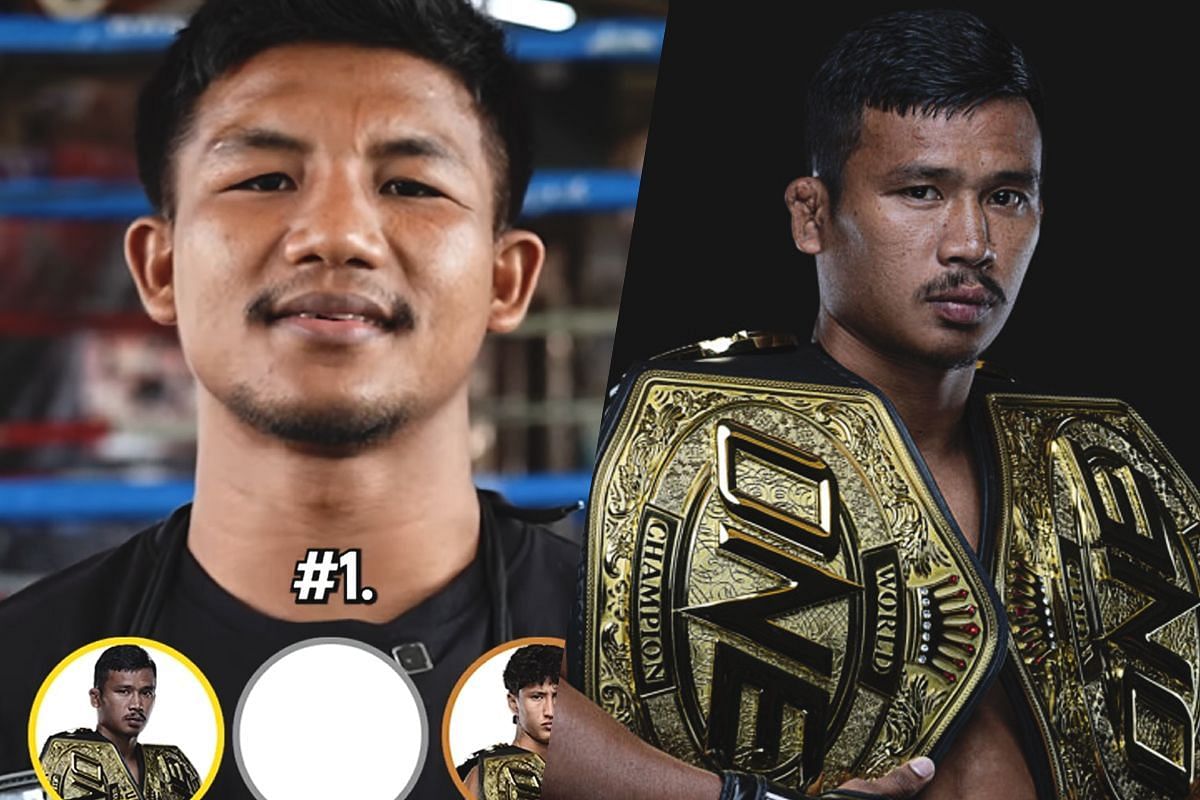 Rodtang (left) Superlek (right) [Photos via: ONE Championship]