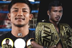 WATCH: Thai superstar Rodtang Jitmuangnon quickly puts Superlek in top spot in blind ranking of ONE 172 stars