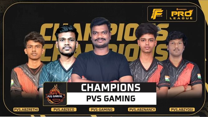 Skyesports Free Fire Max Pro League 2025: Winners, overall standings, MVP, and prize pool distribution