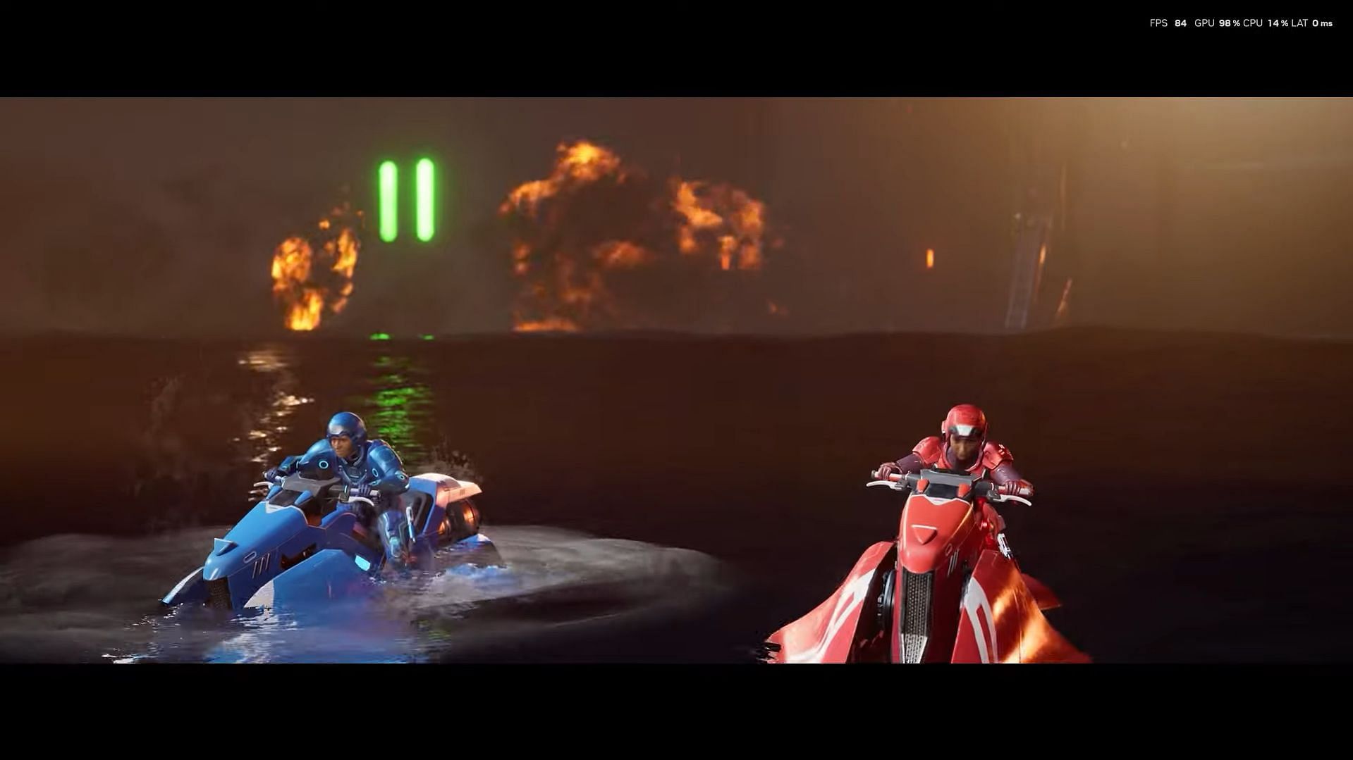 You will be using jet skis to escape (Image via Electronic Arts || YouTube/@ JSkeleton)