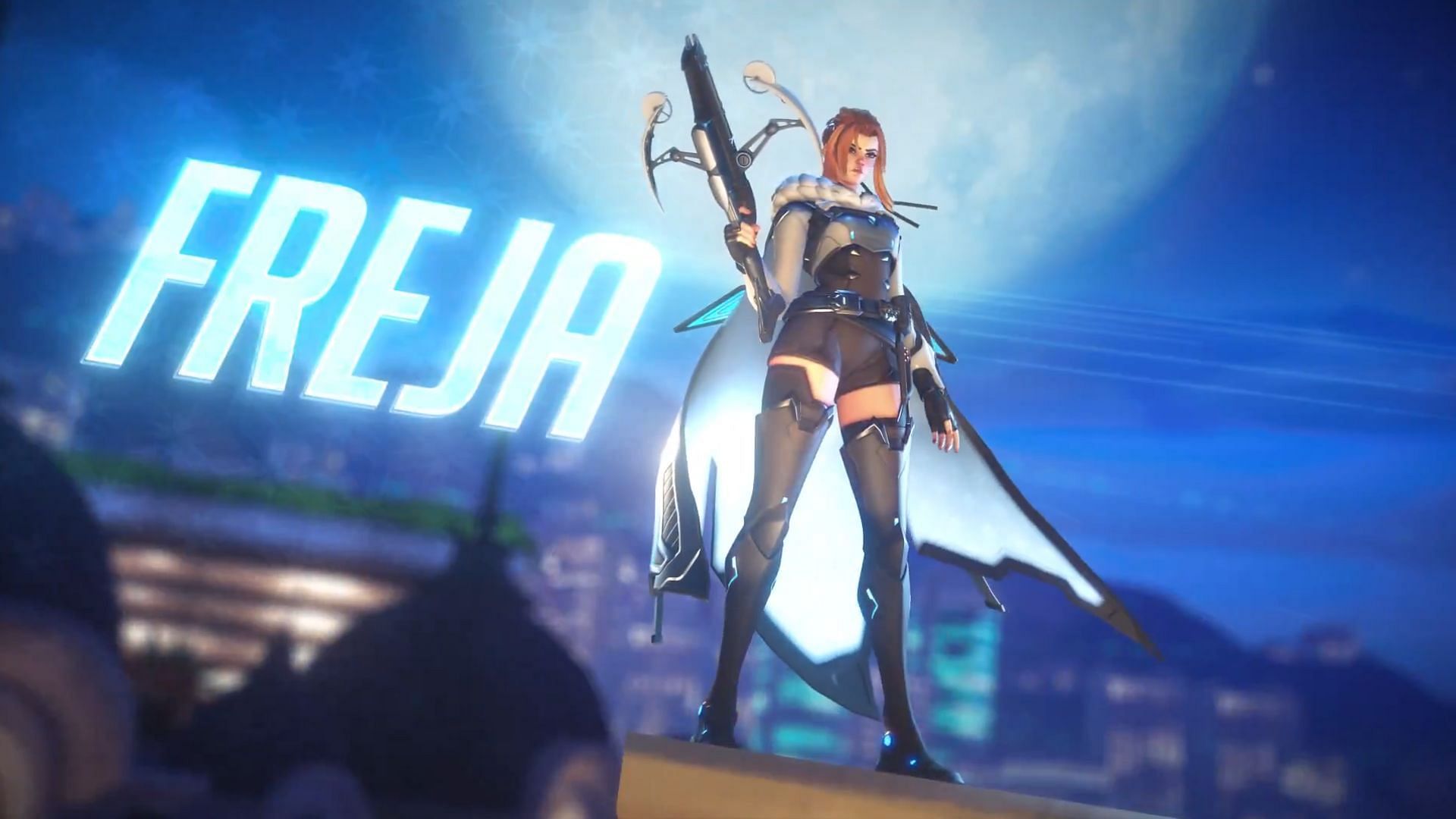 Taking a look at the best heroes to duo with Freja in Overwatch 2.