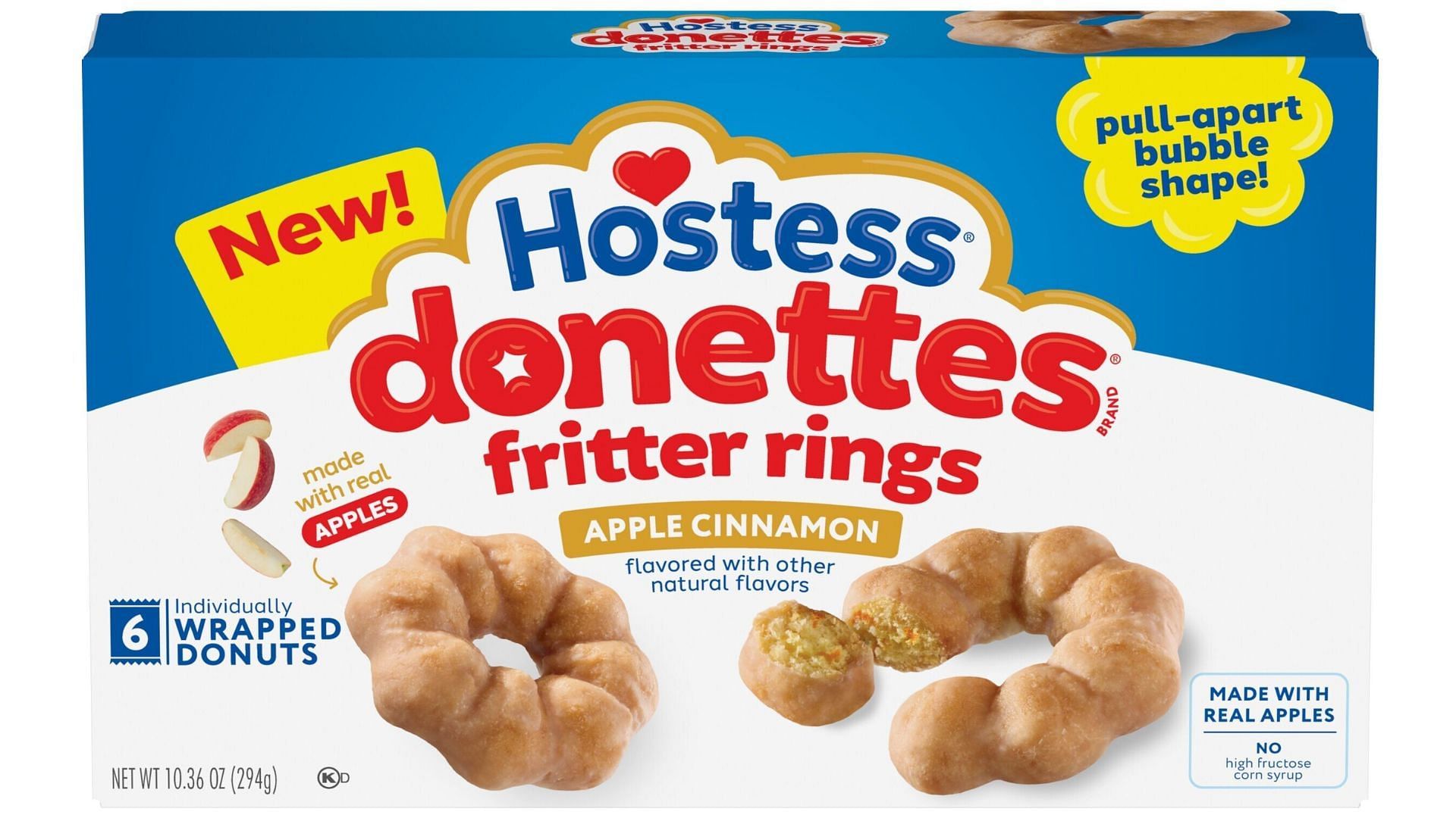 Hostess Donettes Fritter Rings (Image via Hostess)