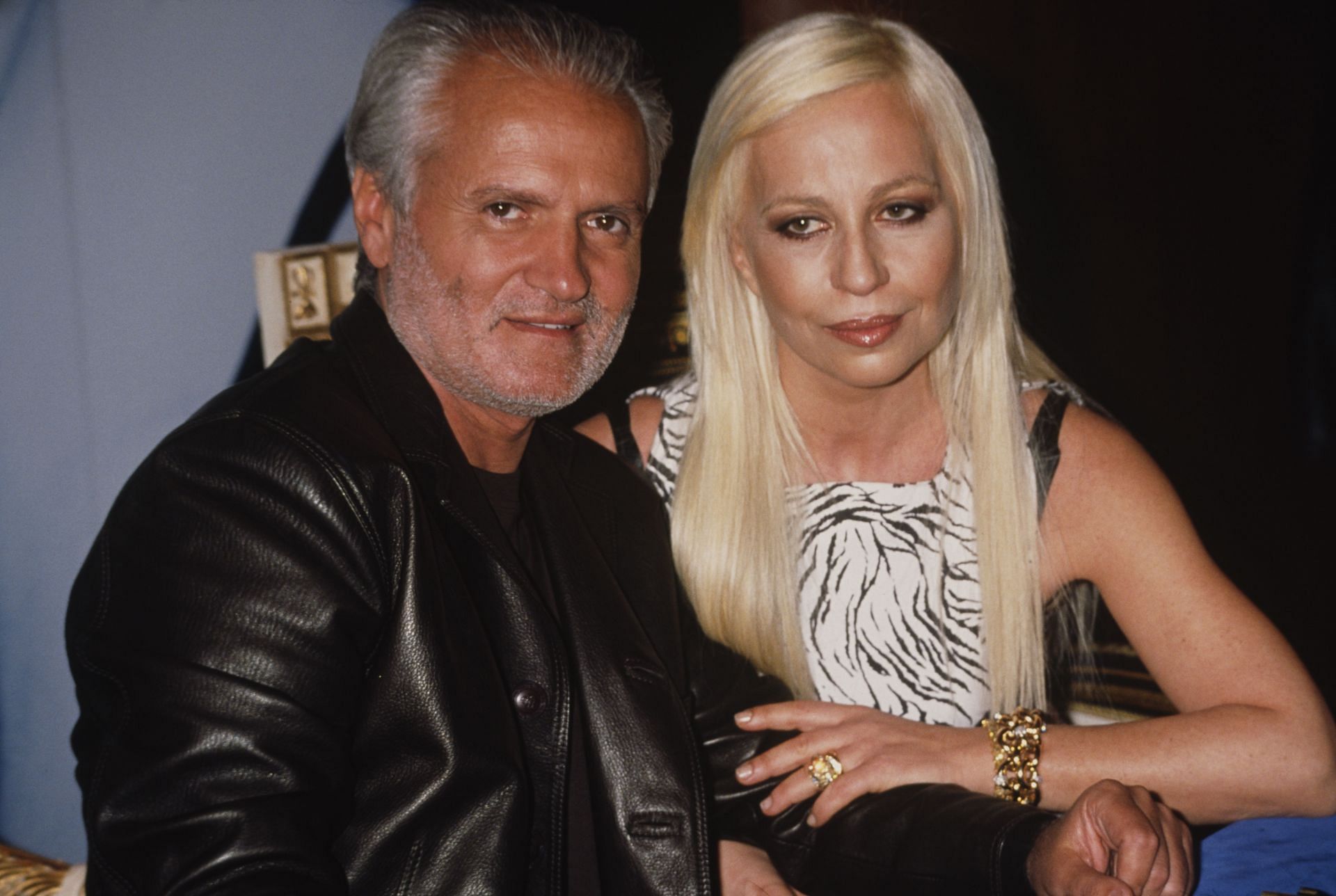 Gianni And Donatella Versace - Source: Getty