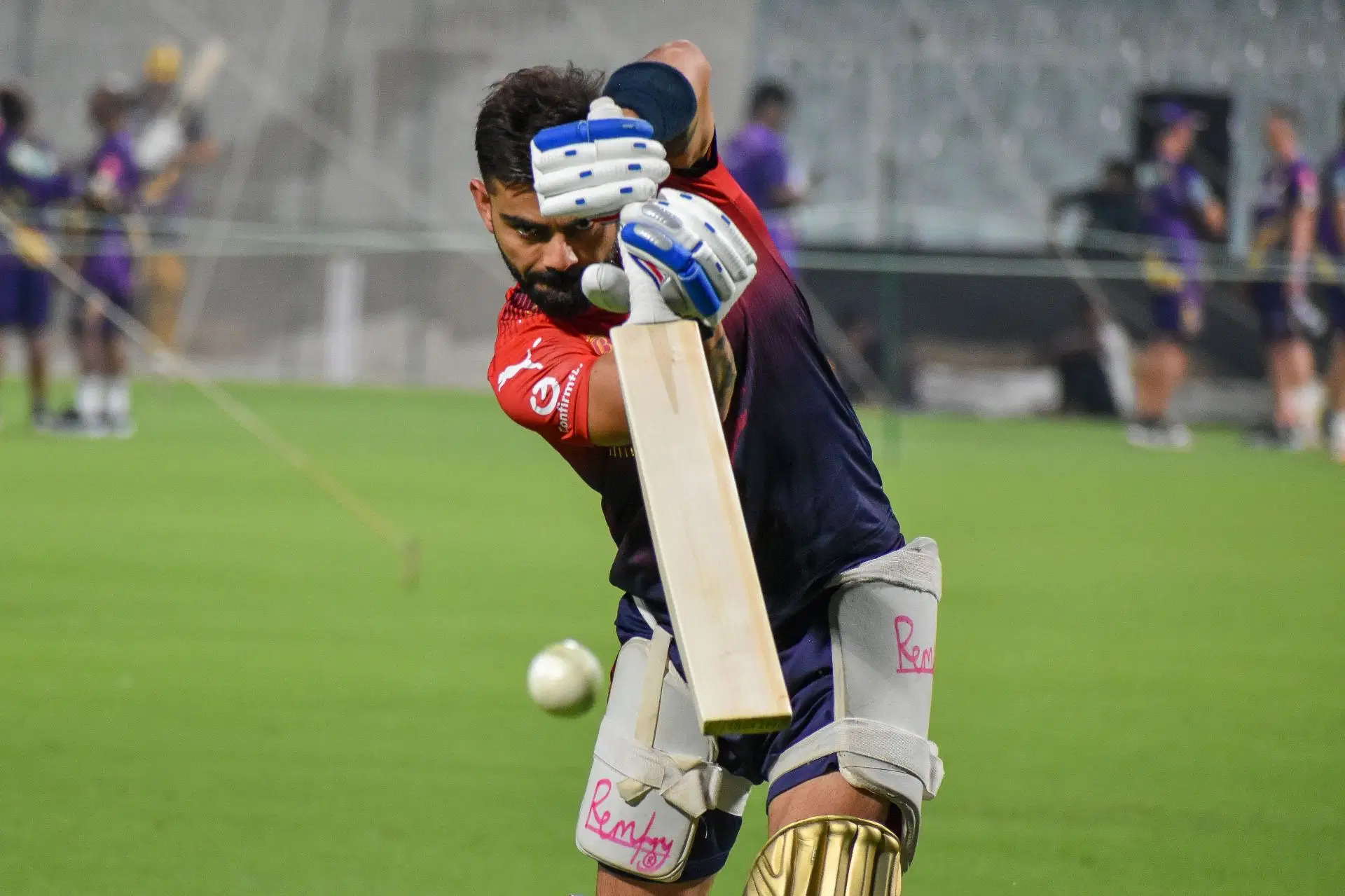 Royal Challengers Bangalore Team Practice Session In Kolkata. - Source: Getty