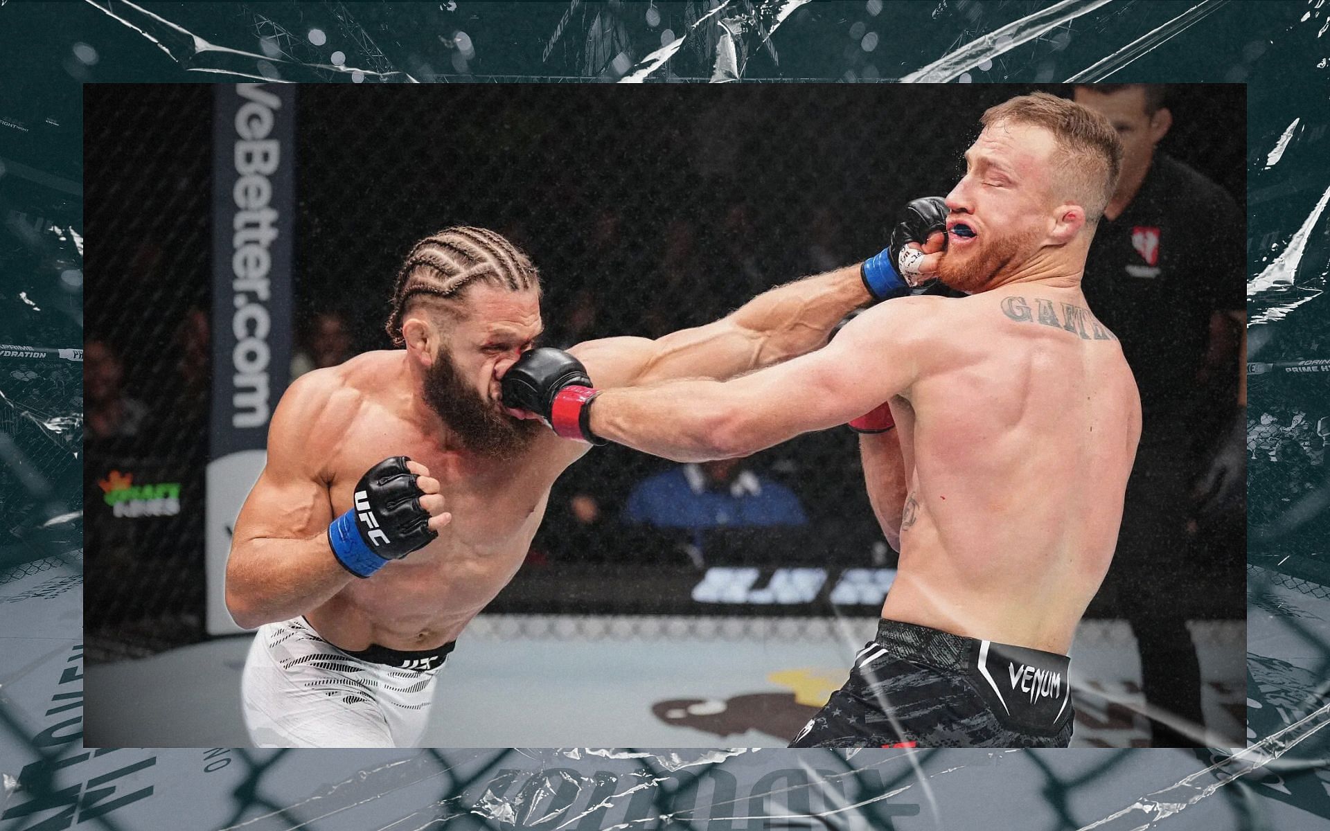 Justin Gaethje vs. Rafael Fiziev fight highlights. [Image courtesy: Getty Images]