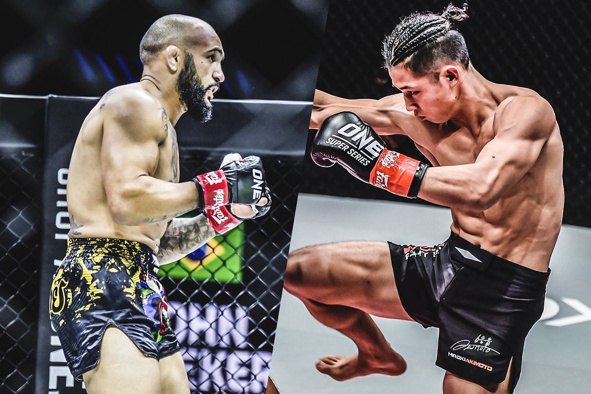 John Lineker (left) and Hiroki Akimoto (right) | Image credit: ONE Championship