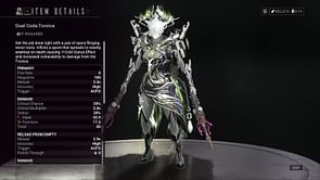 Warframe: Best Dual Coda Torxica build