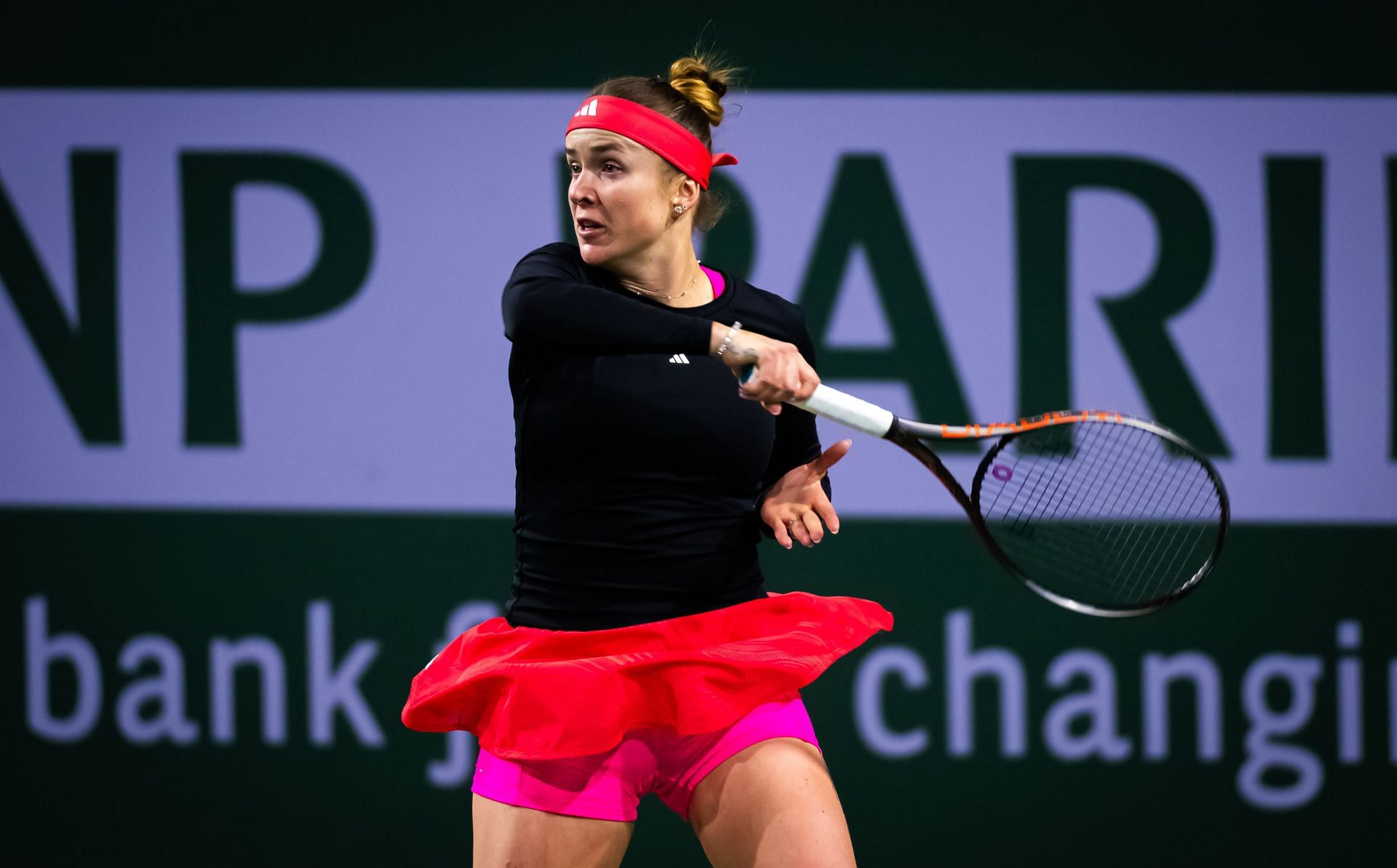 Elina Svitolina at the BNP Paribas Open 2025. (Photo: Getty)