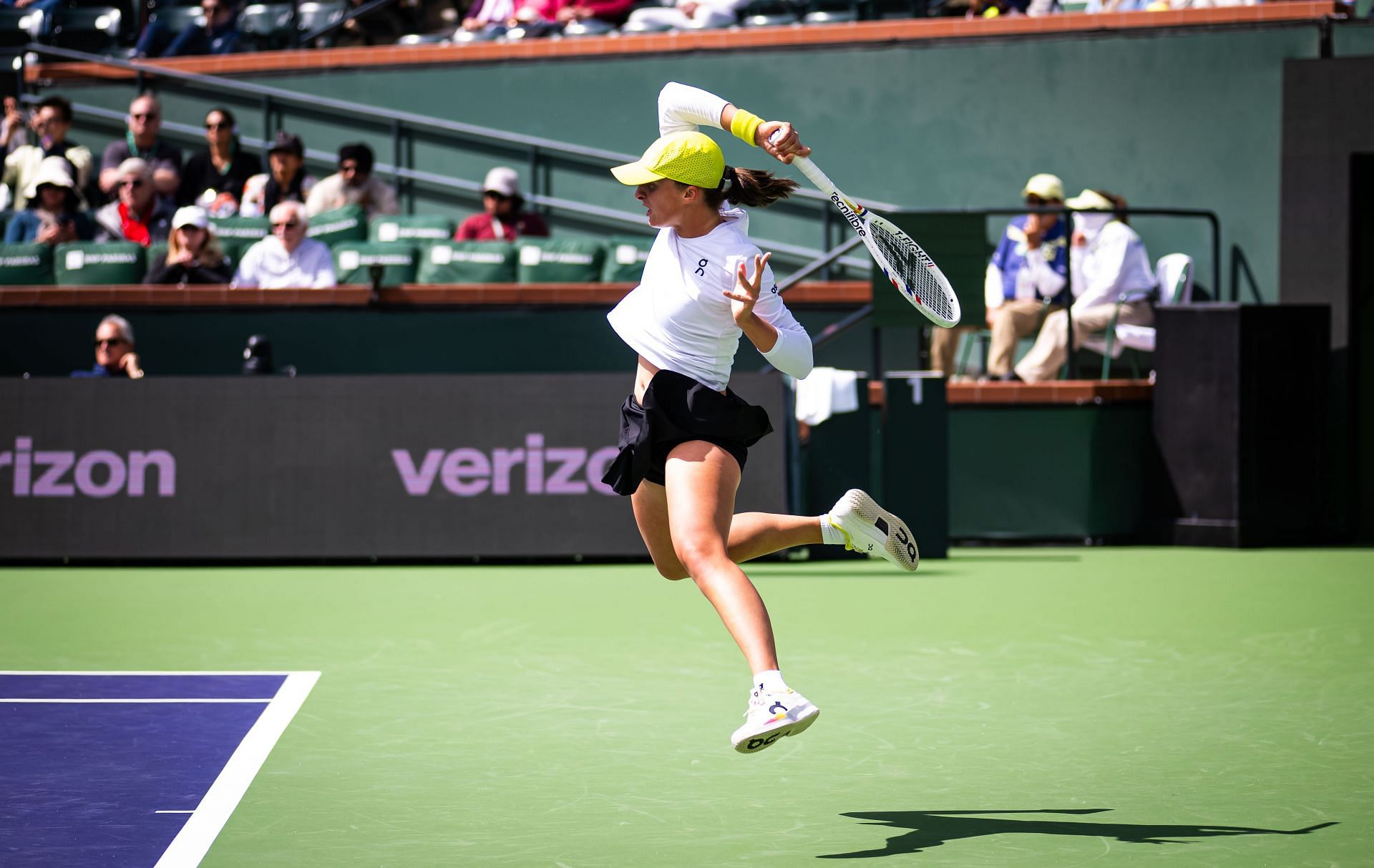 Iga Swiatek at the 2025 BNP Paribas Open in Indian Wells - Image Source: Getty