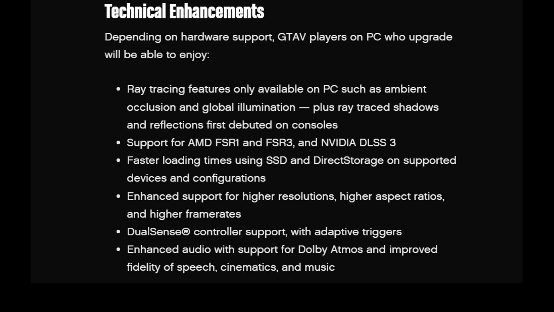 GTA 5 Enhanced vs Legacy: Technical enhancements in the new version (Image via Rockstar Games)