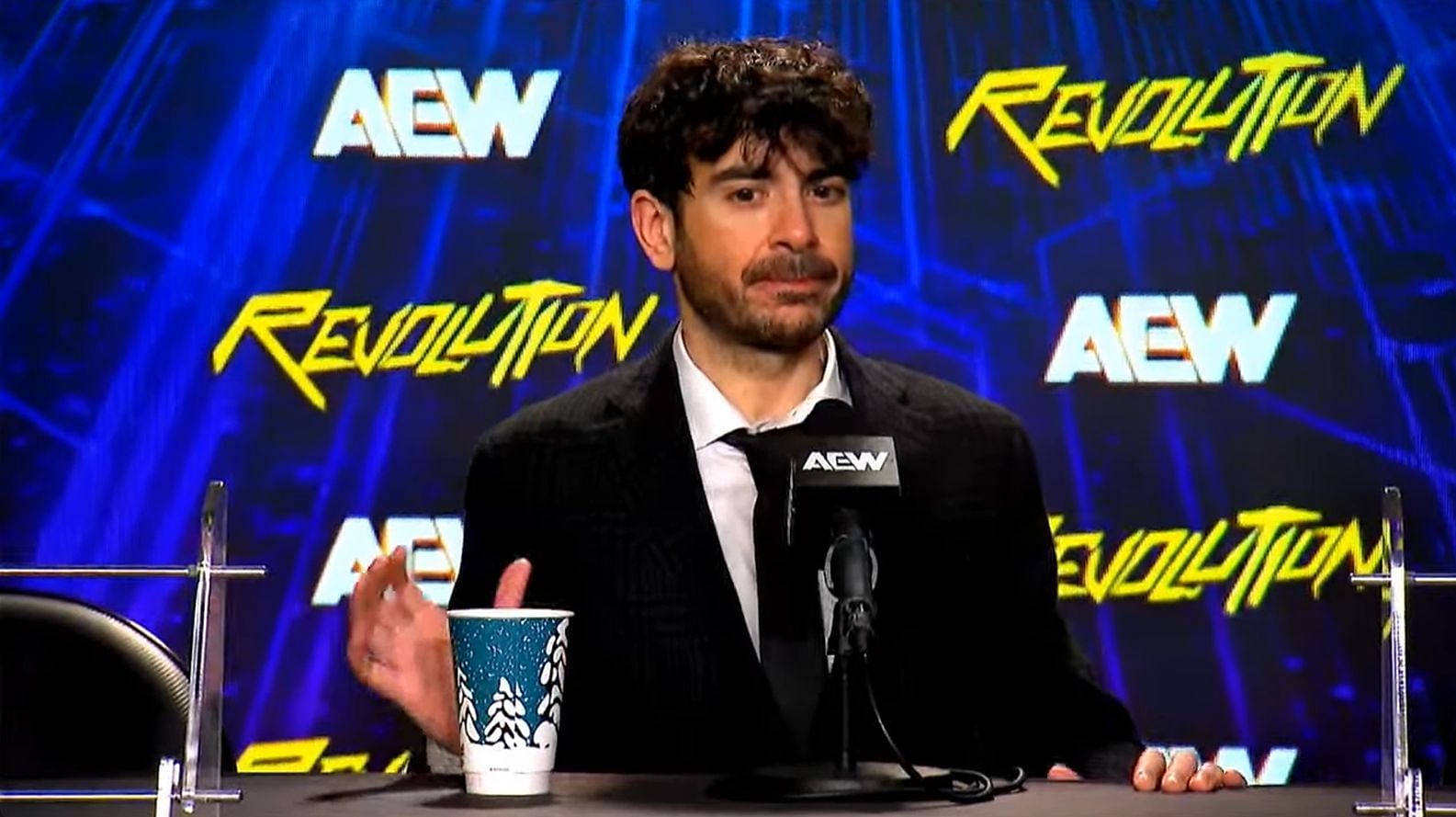 Tony Khan is the CEO of AEW [image source: AEW YouTube]