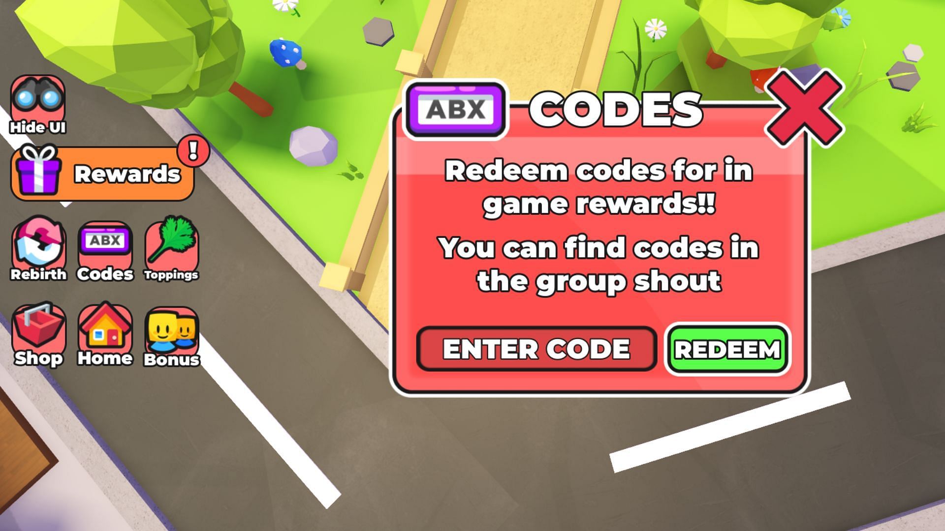 Redeem codes in Taco Shop Tycoon (Image via Roblox)