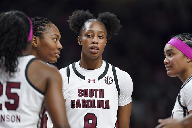 "I just shed a tear": South Carolina's Bree Hall reacts to teammate Te-Hina Paopao's inspirational collab with activewear giant