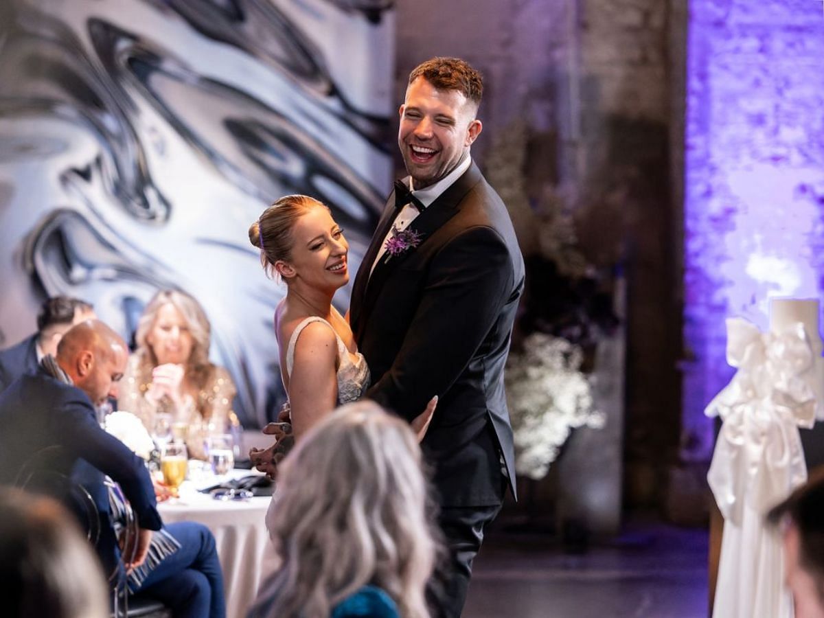 Jamie and Dave of Married At First Sight Australia season 12 (Image via 9Now)