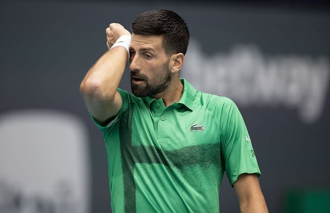 Why Miami Open final hasn't started? Everything about Novak Djokovic vs Jakub Mensik match rain delay & when it's projected to start