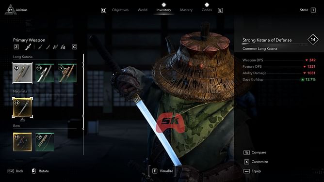 How to change gear appearance in Assassin's Creed Shadows