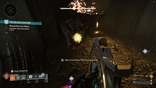 Interactable object in Destiny 2 The Nether (Image via Bungie)