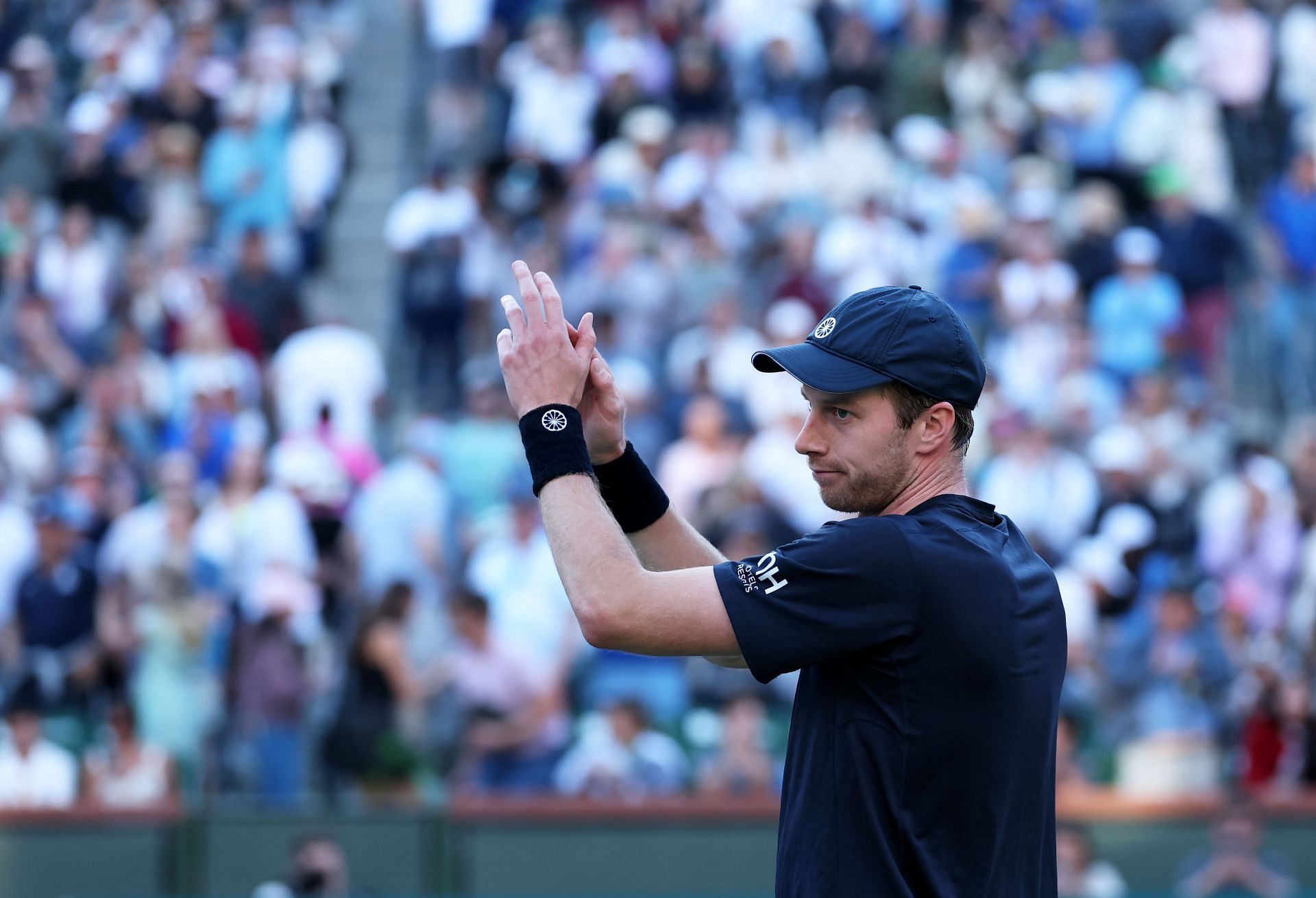 Botic van de Zandschulp at the BNP Paribas Open 2025. (Photo: Getty)