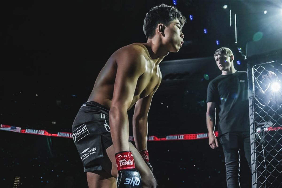 Adrian Lee says he was a typical kid before going all-in on MMA. -- Photo by ONE Championship