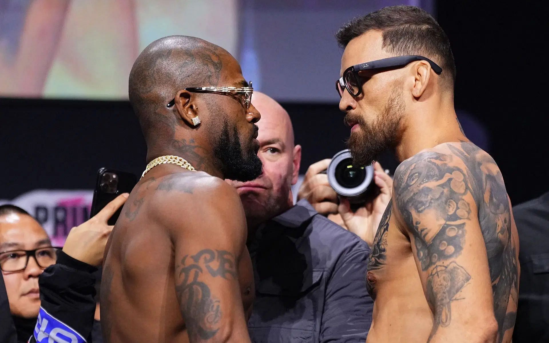 King Green (left) and Mauricio Ruffy (right) locked horns at UFC 313 [Image courtesy: Getty]