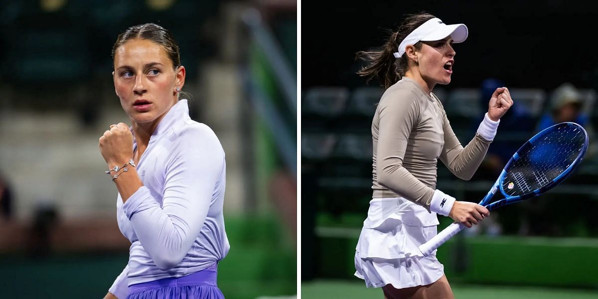 Marta Kostyuk (L) vs Kimberly Birrell (R) preview, (Source: Getty Images)