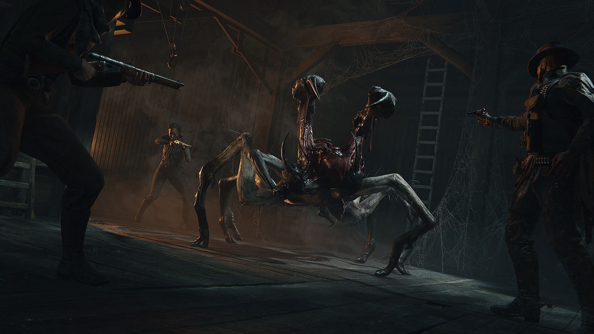 Detailed guide on how to defeat The Spider in Hunt Showdown (Image via Crytek)