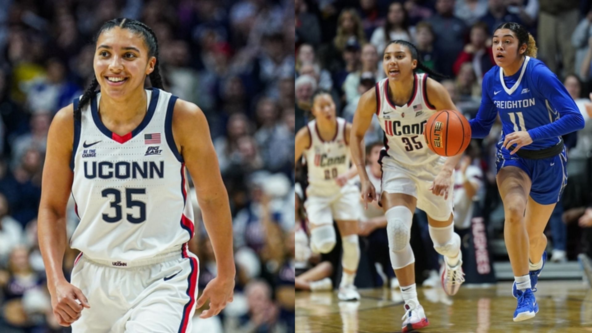 UConn Huskies basketball star Azzi Fudd 