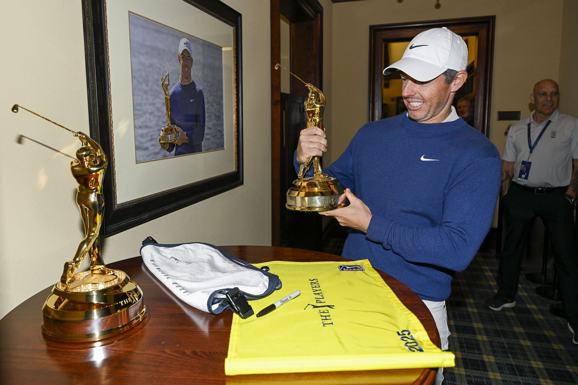 Rory McIlroy with the THE PLAYERS Championship trophy - Final Round - Source: Getty