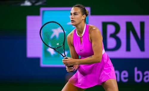 Aryna Sabalenka at BNP Paribas Open 2024 [Image Source: Getty Images]