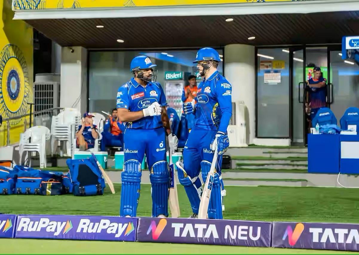 रोहित शर्मा रहे फ्लॉप (Photo Credit - IPLT20.COM)