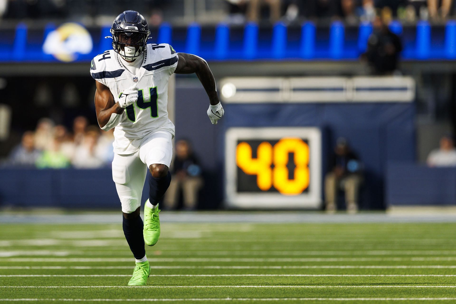 DK Metcalf during Seattle Seahawks v Los Angeles Rams - Source: Getty