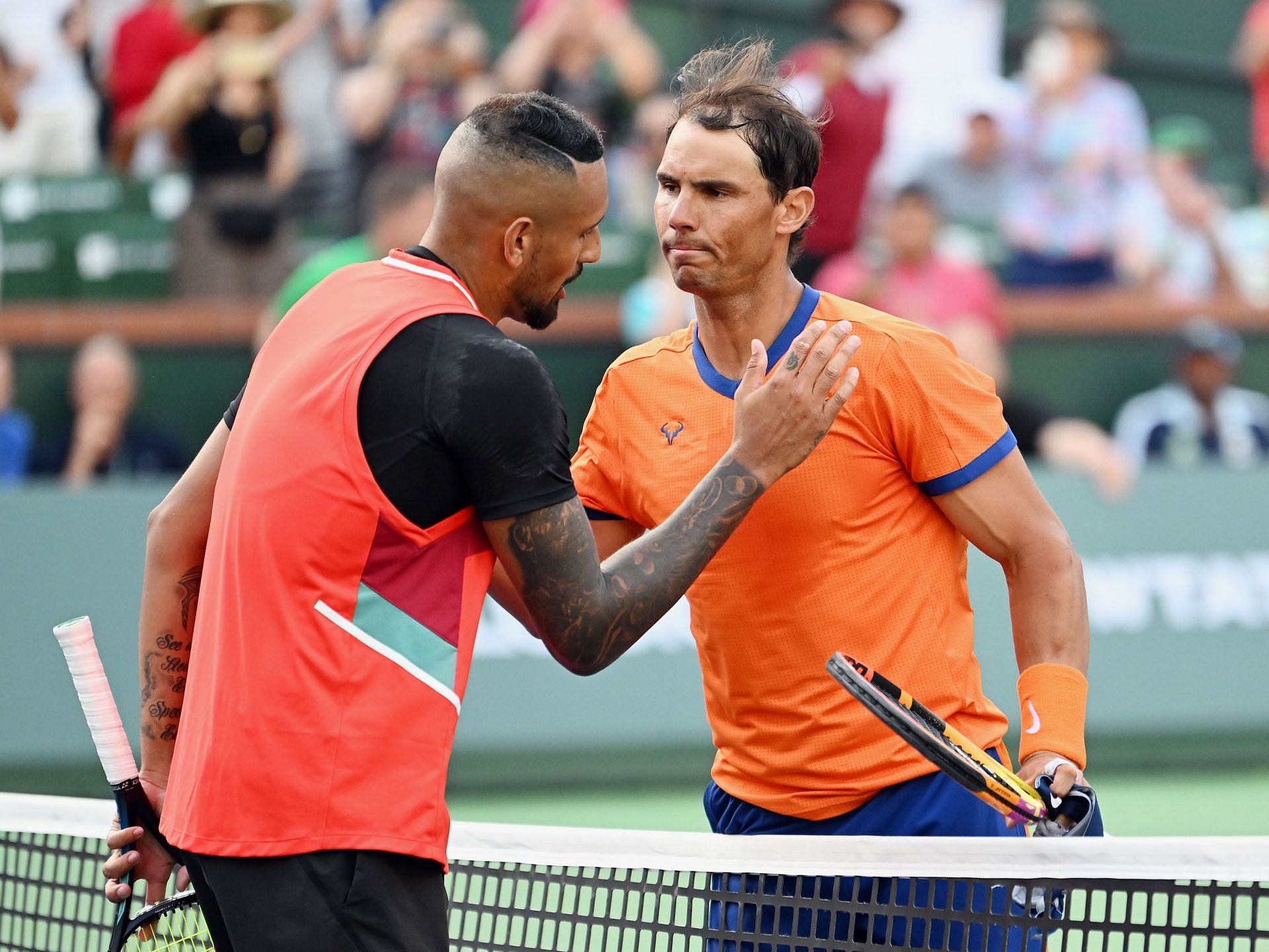 Kyrgios and Nadal played their last match at Indian Wells three years ago | Image Source: Getty