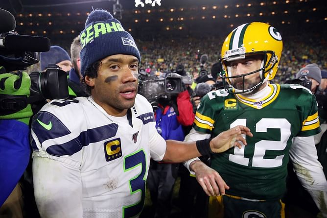 Russell Wilson gets blunt on Giants waiting out for Aaron Rodgers' decision before signing 10x Pro Bowl QB