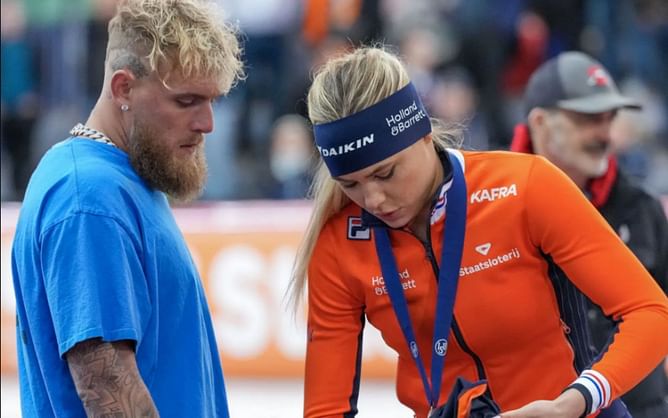 Former UFC champ, also Jake Paul's former opponent, shares one-word reaction to 'The Problem Child's' engagement to Jutta Leerdam