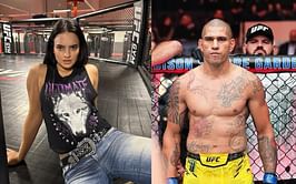 "Proud" Nina-Marie Daniele rains praises on Alex Pereira after latter's promise to be back following UFC 313 loss: "Chama always"