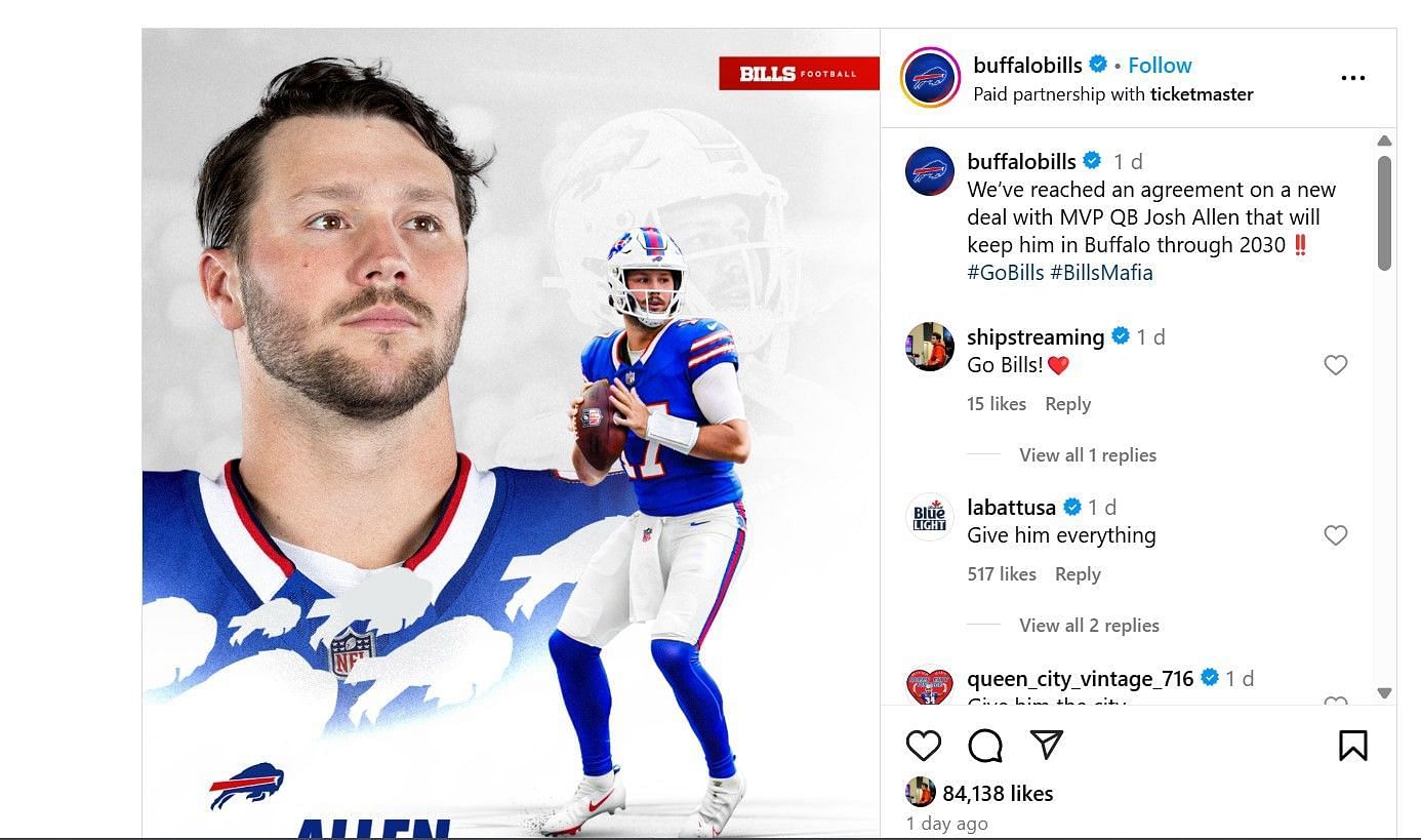 Twitch streamer Ship Steven Edmonson comment on Josh Allen&#039;s world record