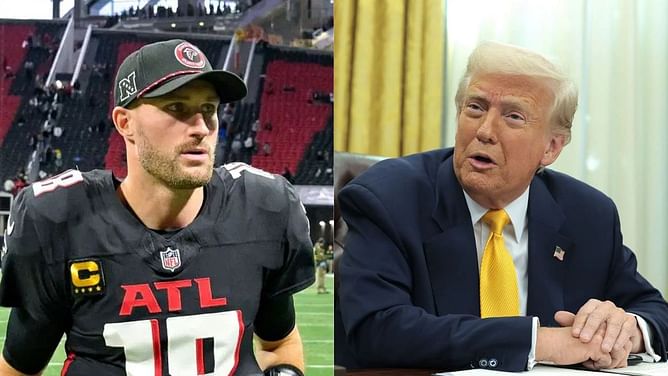 Kirk Cousins joins President Trump for Oval Office photo op