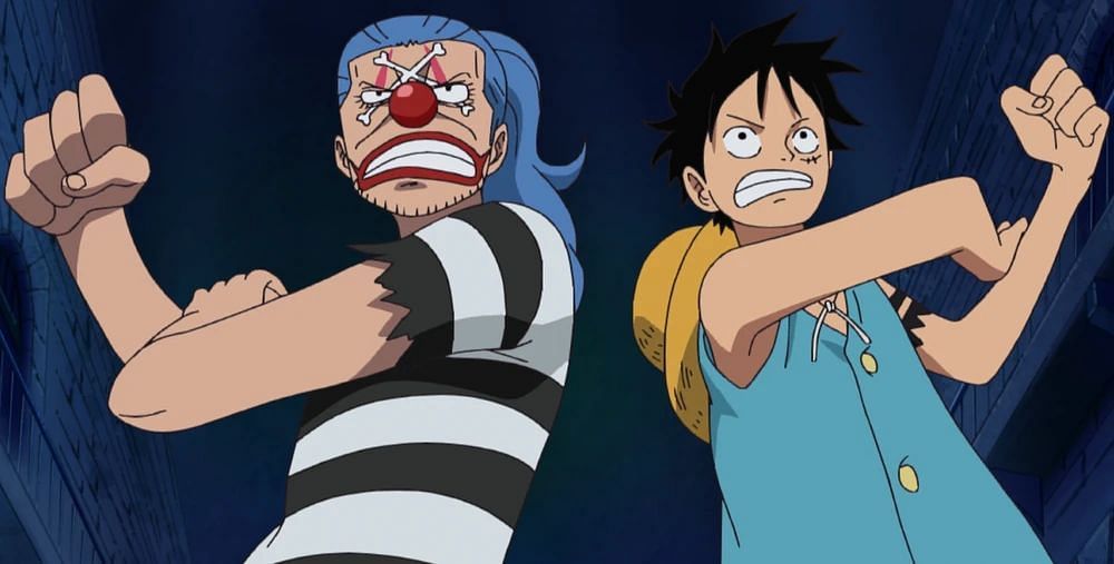 Monkey D. Luffy in One Piece.