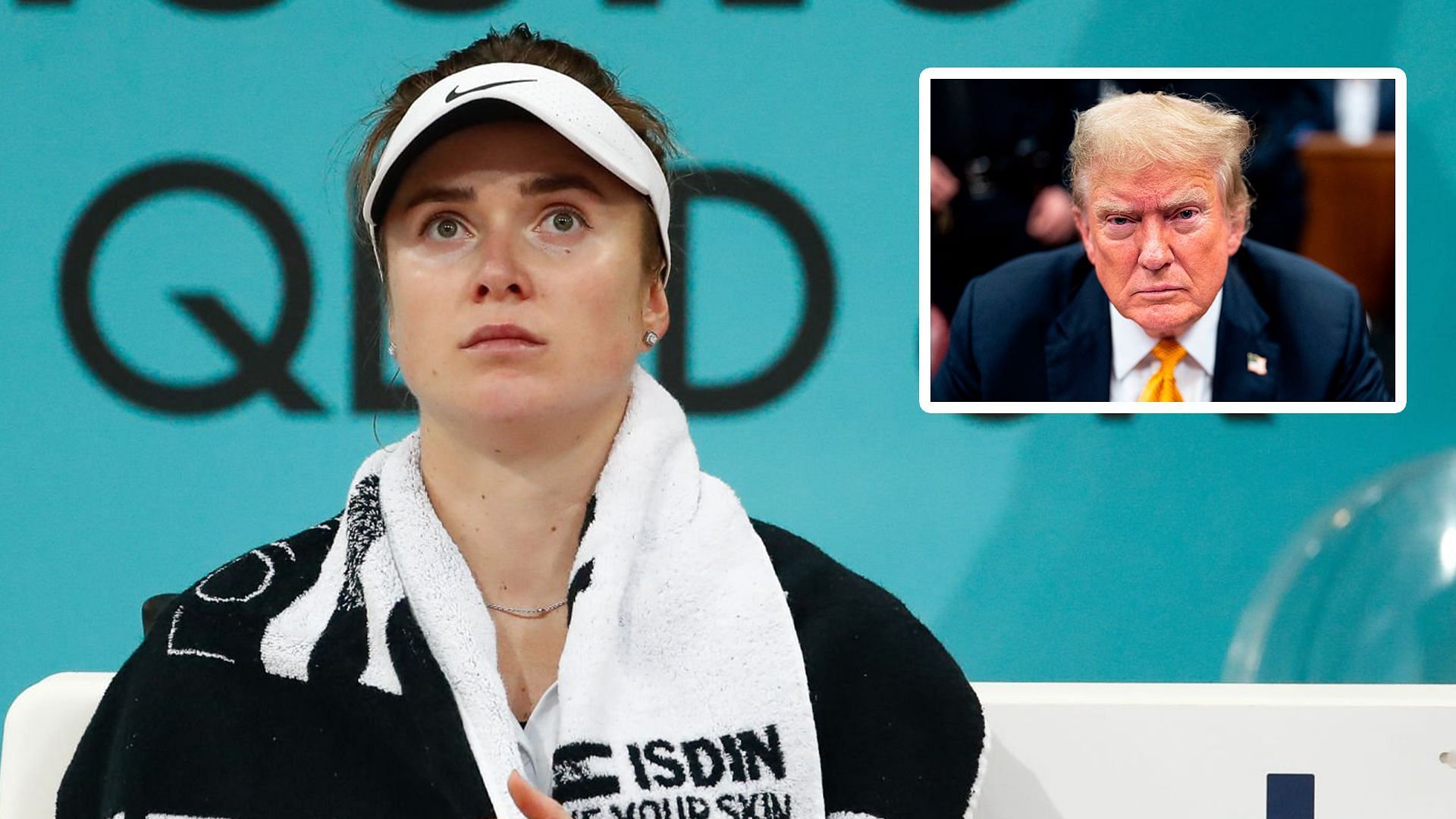 Elina Svitolina condemns President Donald Trump