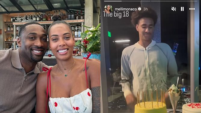"This is how we celebrate a grown man": Gilbert Arenas' wife Melli Monaco expresses excitement while celebrating stepson Alijah Arenas’ 18th birthday