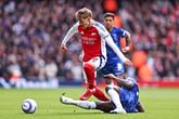 Martin Odegaard creates Arsenal history after providing match-winning assist in Gunners' 1-0 win over Chelsea