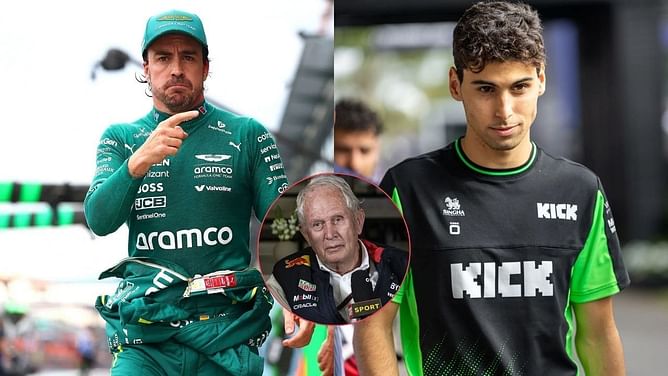 Fernando Alonso takes aim at Helmut Marko for 'B-Grade' remark against his prodigy