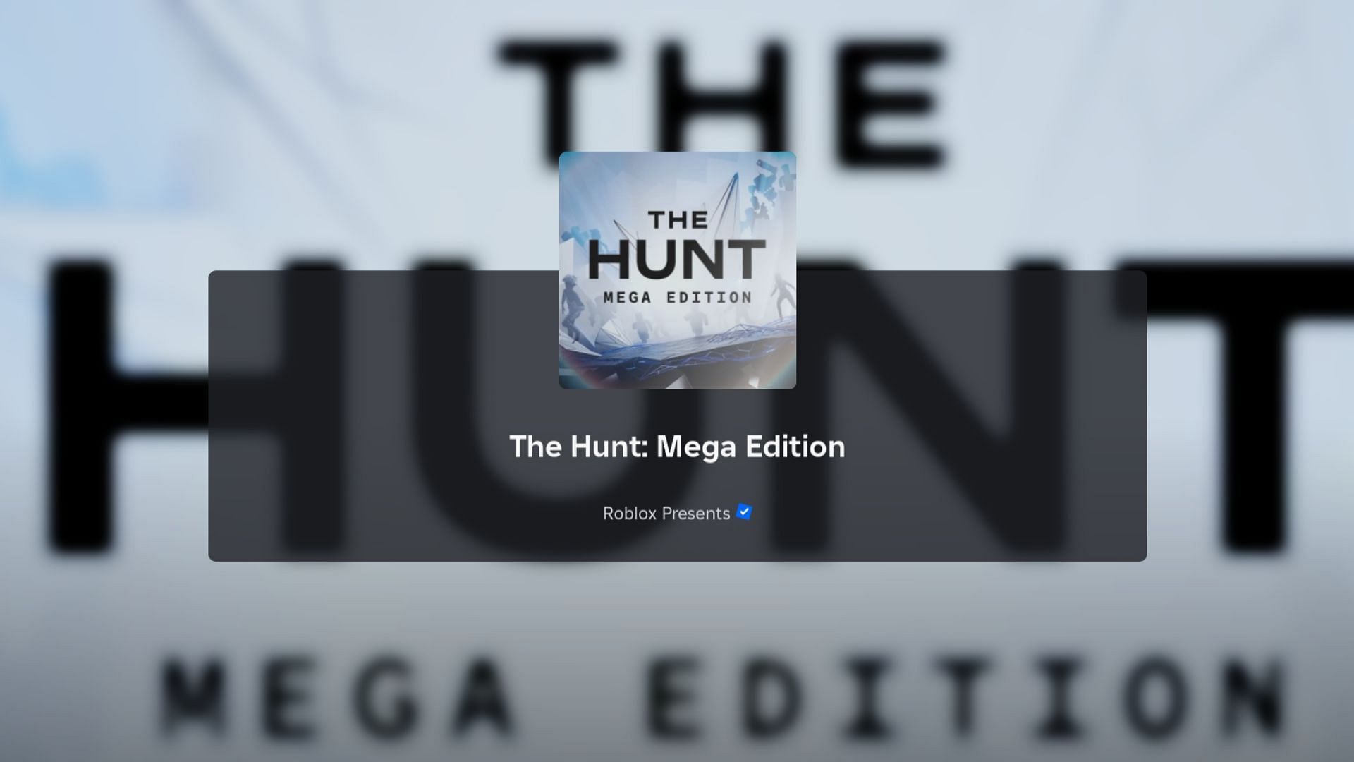 Featured loading screen of The Hunt: Mega Edition