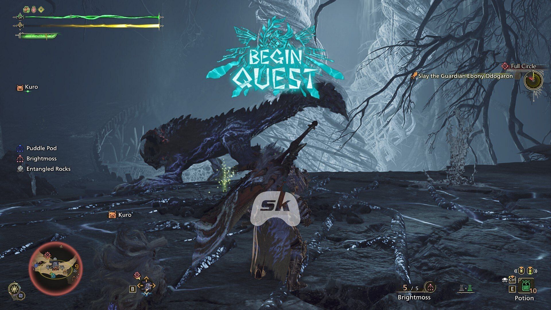 Defeat this tough creature and you&#039;ll get a chance to earn the titular gem (Image via Sportskeeda Gaming || Capcom)